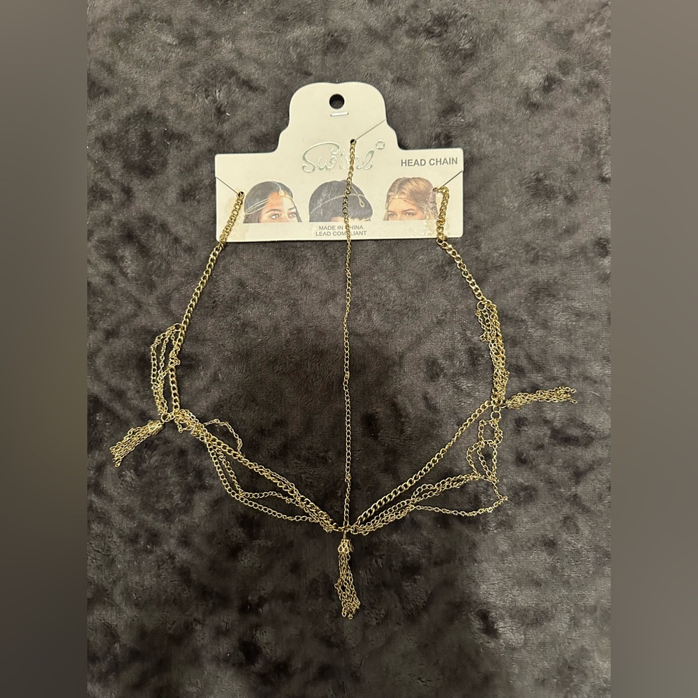 Gold Head Chain by